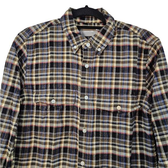 NWT Everlane The Brushed Flannel Shirt Size M - Picture 3 of 8